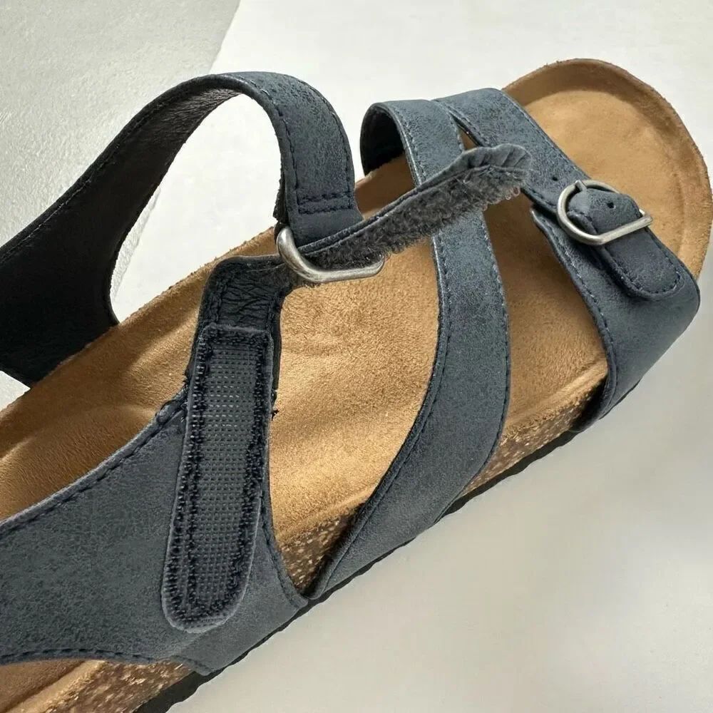 Wear.Ever. Perty Sandals women’s 7.5 Blue - Picture 8 of 11